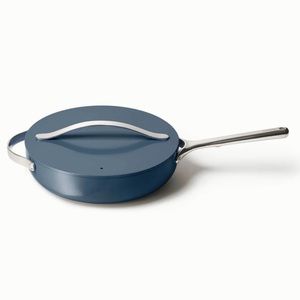 CARAWAY Non-Stick Sauté Pan 12” with Lid, Navy Blue